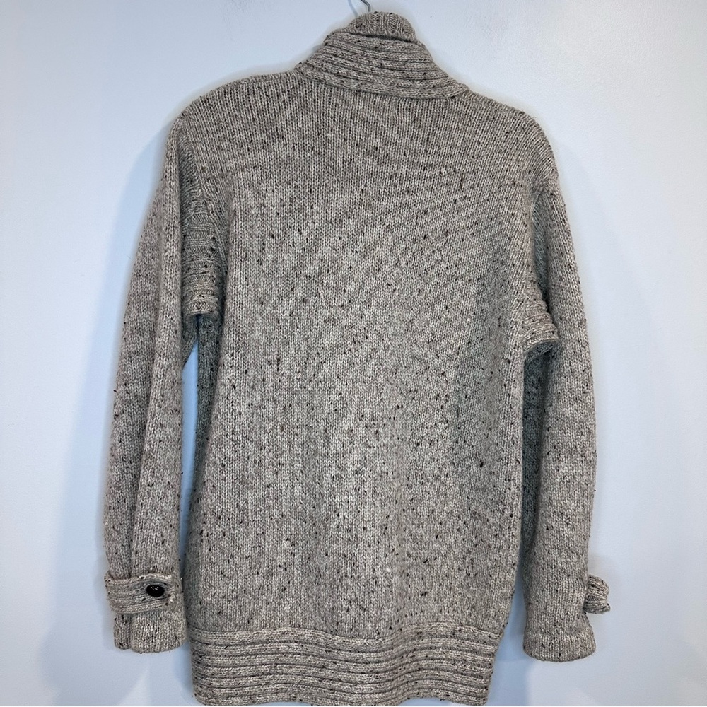 Vintage CAROL COHEN BRAEFAIR 100% Wool Wooden Button Jacket Being Size L - Picture 2 of 8